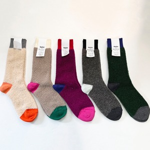 DECKA　デカ × BRU NA BOINNE ブルーナボイン　ALPACA  BOUCLE SOCKS  アルパカブークレソックス