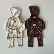 韓国子供服 / 26Autumn / 〖取寄〗Brodyjane / ブラウニーセットアップ / ベビー服 / 赤ちゃん服 / 上下セットアップ *S/M*