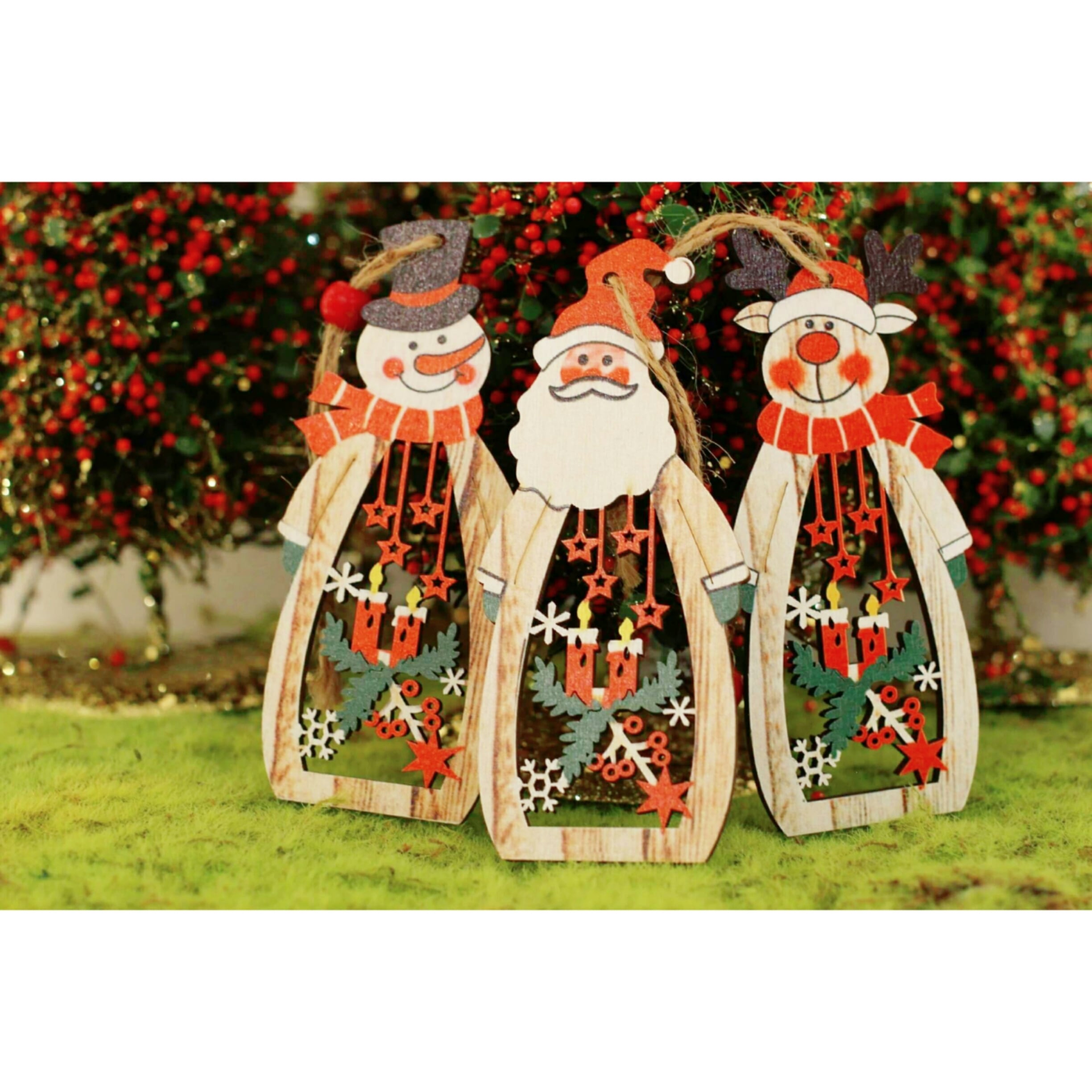 NO．415『流木・マクラメ・クリスマスガーランド』 ボリュームたっぷり