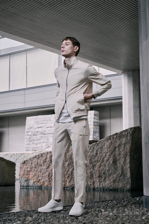 giabsarchivio / PUCCINO SHAKA NUME RIP ナイロンジップアップ ブルゾン