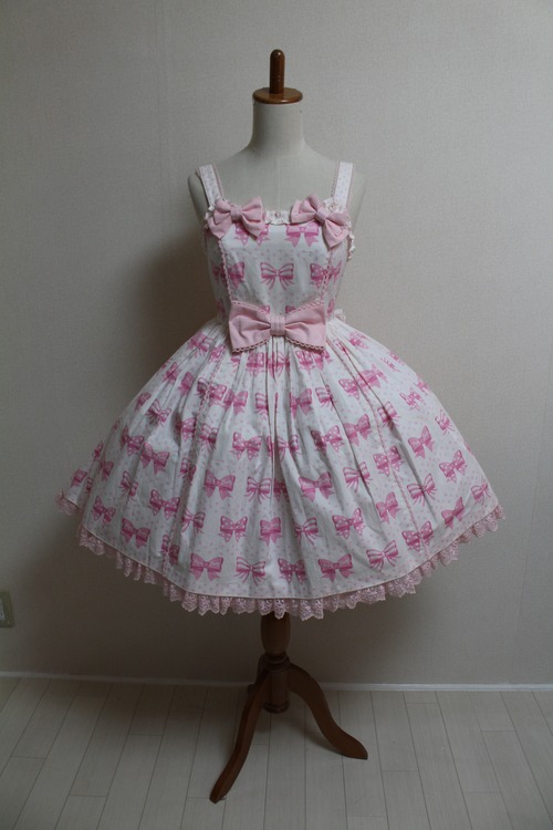 Angelic Pretty　Marchen Ribbon 後ろフリルJSK