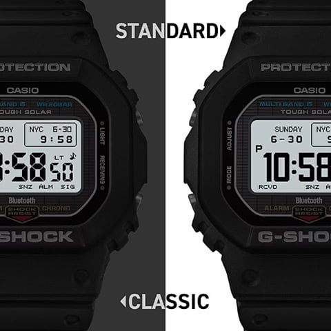 カシオ G-SHOCK GW-BX5600-1JF MIP液晶 電波ソーラー(世界6局受信