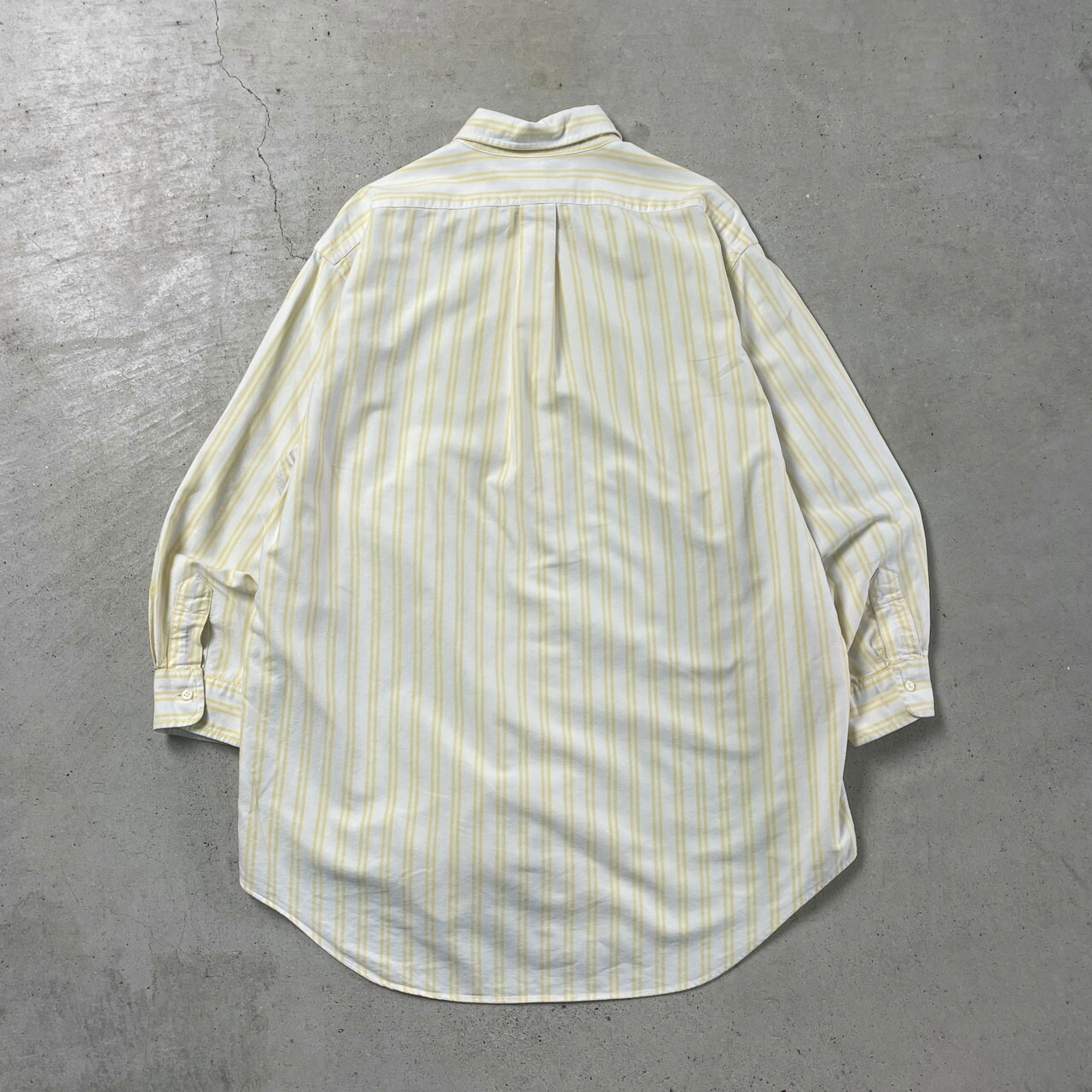 90年代 Ralph Lauren ラルフローレン 長袖シャツ ストライプシャツ 