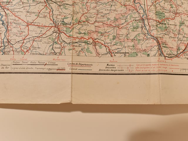 フランスの古い地図【Bourgogne, Morvan, Nivernais】