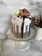 オムツケーキ　Chocolate-ショコラ-　箱つき　1段