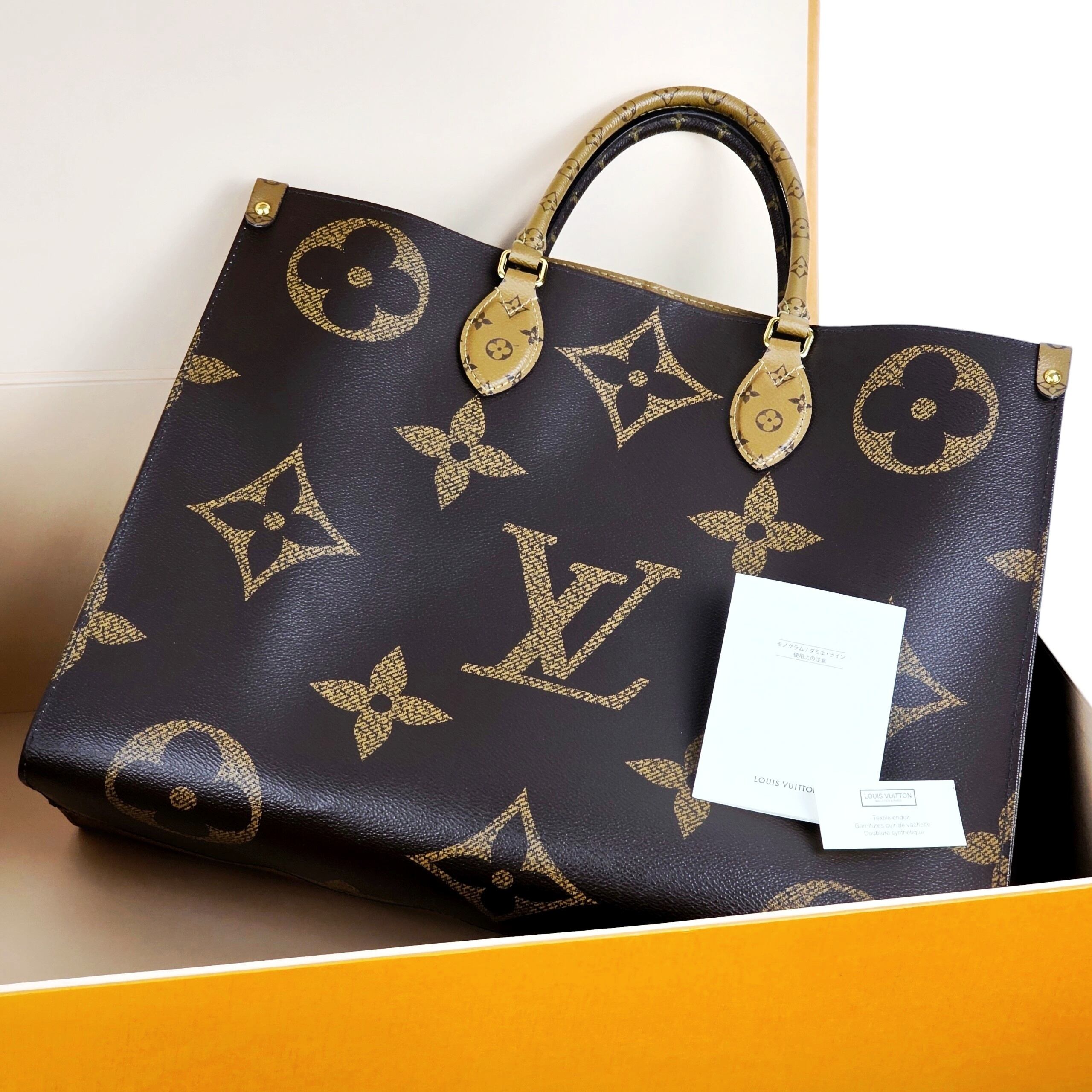 ルイヴィトン オンザゴー GM モノグラムリバース LOUIS VUITTON ルイヴィトン オンザゴーGM リバース トートバッグ | BARIS