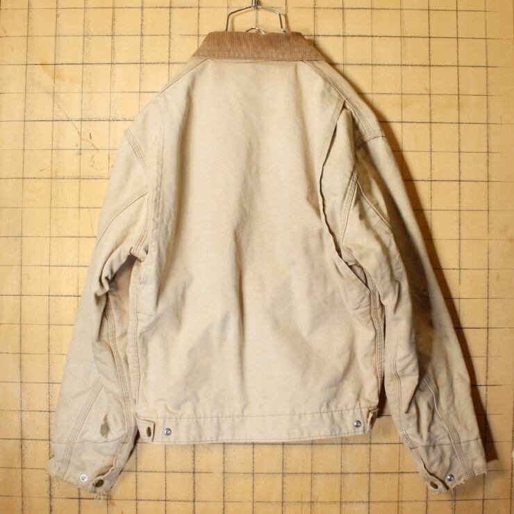 80s Carhartt デニムデトロイトジャケット Denim YKK棒ジップ