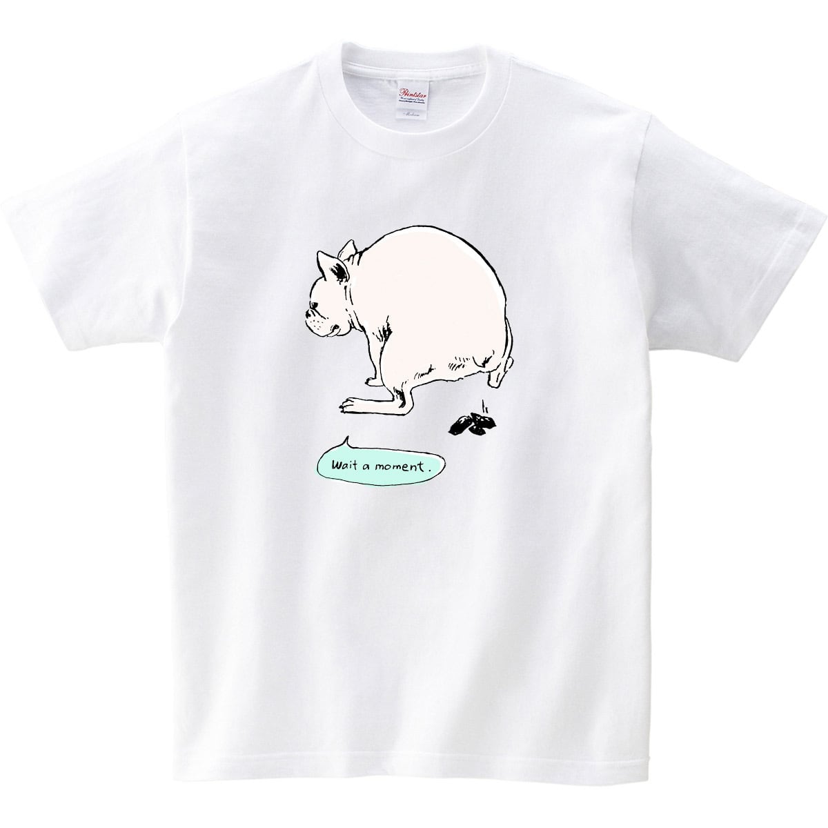 うんち フレブル Tシャツ dog09a フレンチブルドッグ 夏 癒しポーズ