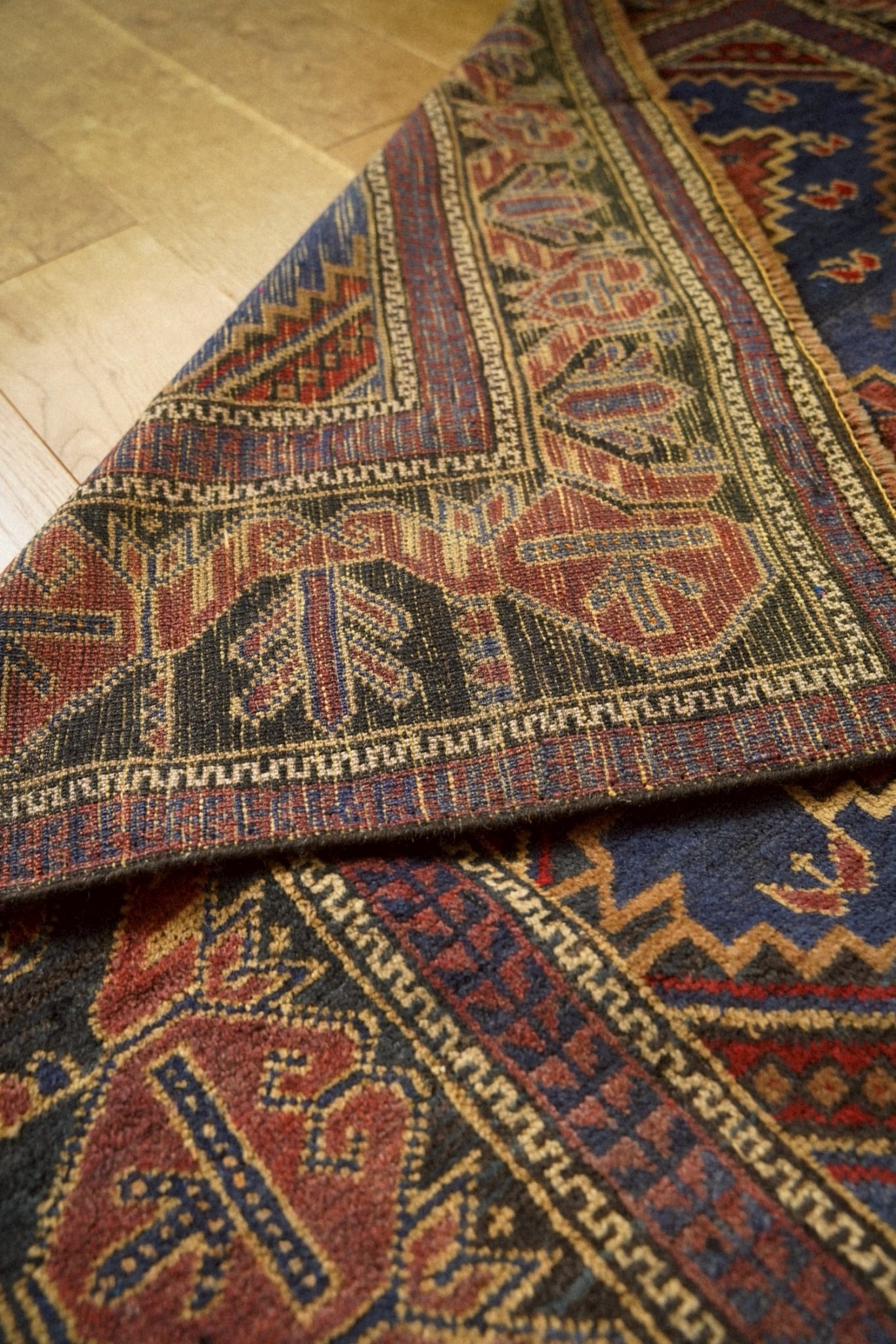 2065-Vintage Taimani rug | 手織りのヴィンテージラグ専門店 | Bahr