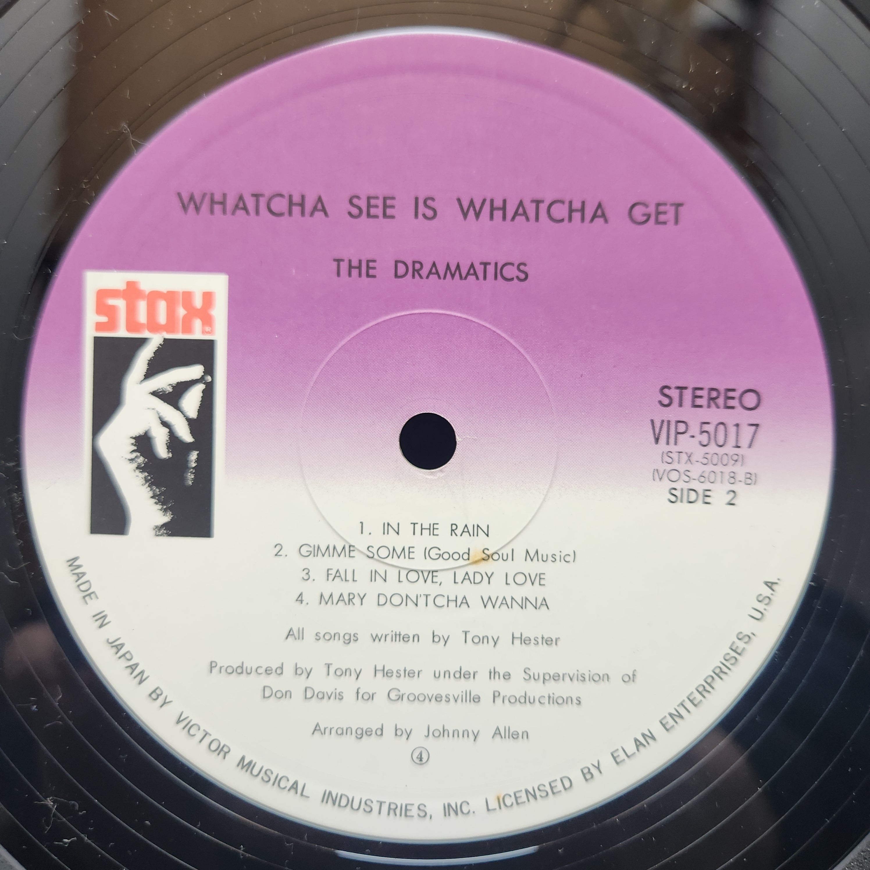 The Dramatics / Whatcha See Is Whatcha Get [VIP-5017] - 画像5
