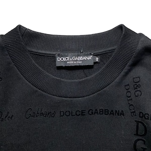 DOLCE&GABBANA logo design sweat