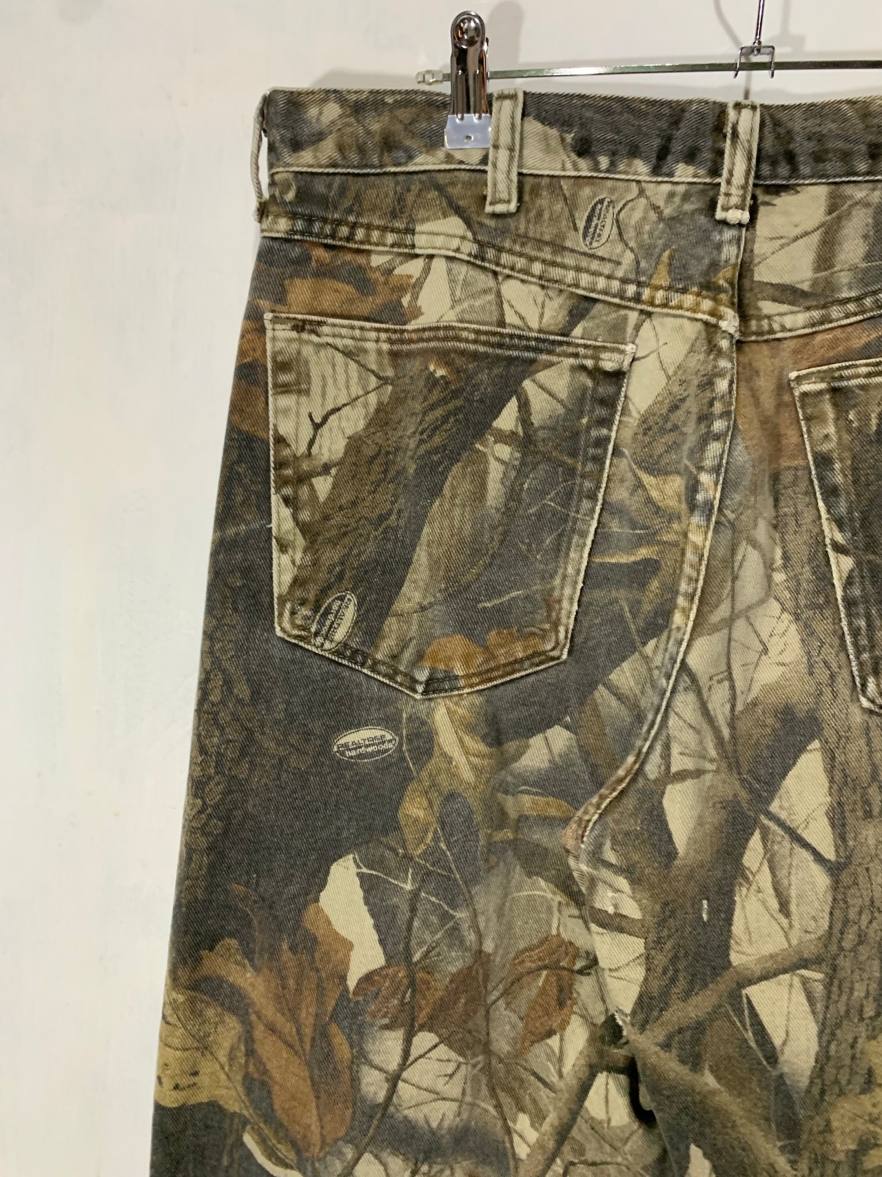 00's Wrangler Double Knee Denim Pants【W34 L30】(Realtree)