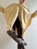 70-80s Vintage Cape Shape Coat