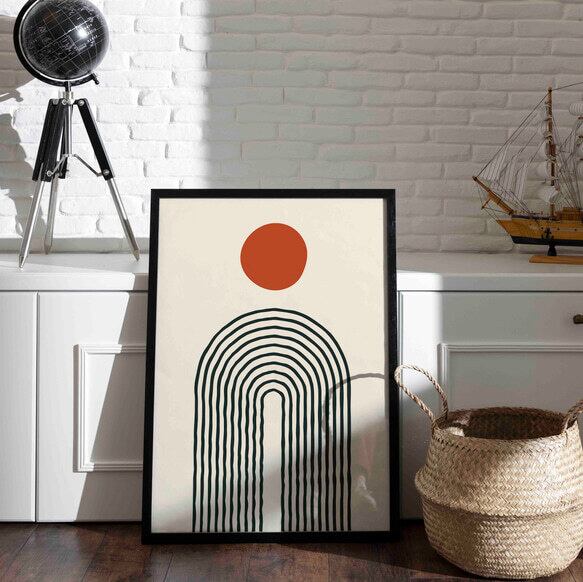 モダン アート シンプル ポスター インテリア ウォールアート フレーム