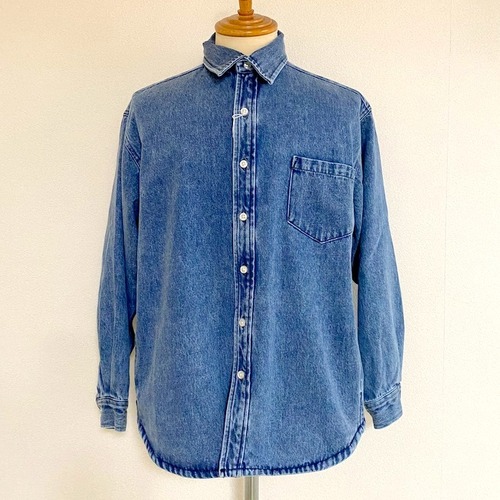 Denim CPO Shirts Jacket　Indigo