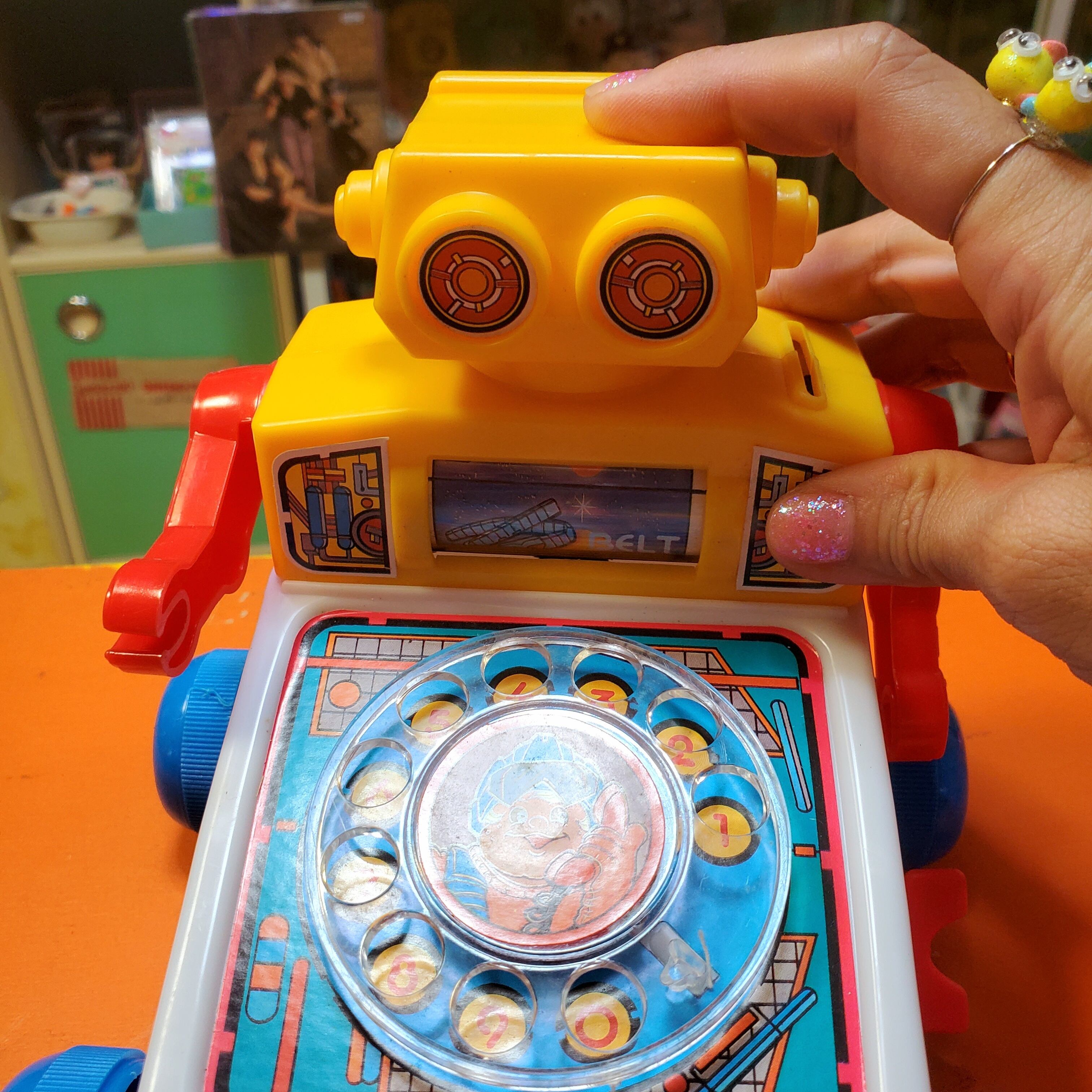 ラスト】✩ロボットでんわ✩ 1P | レトロ雑貨屋いゆたこよ