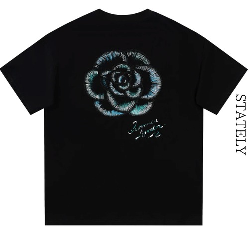 Bloom Stitch Tee/2color_T108 画像