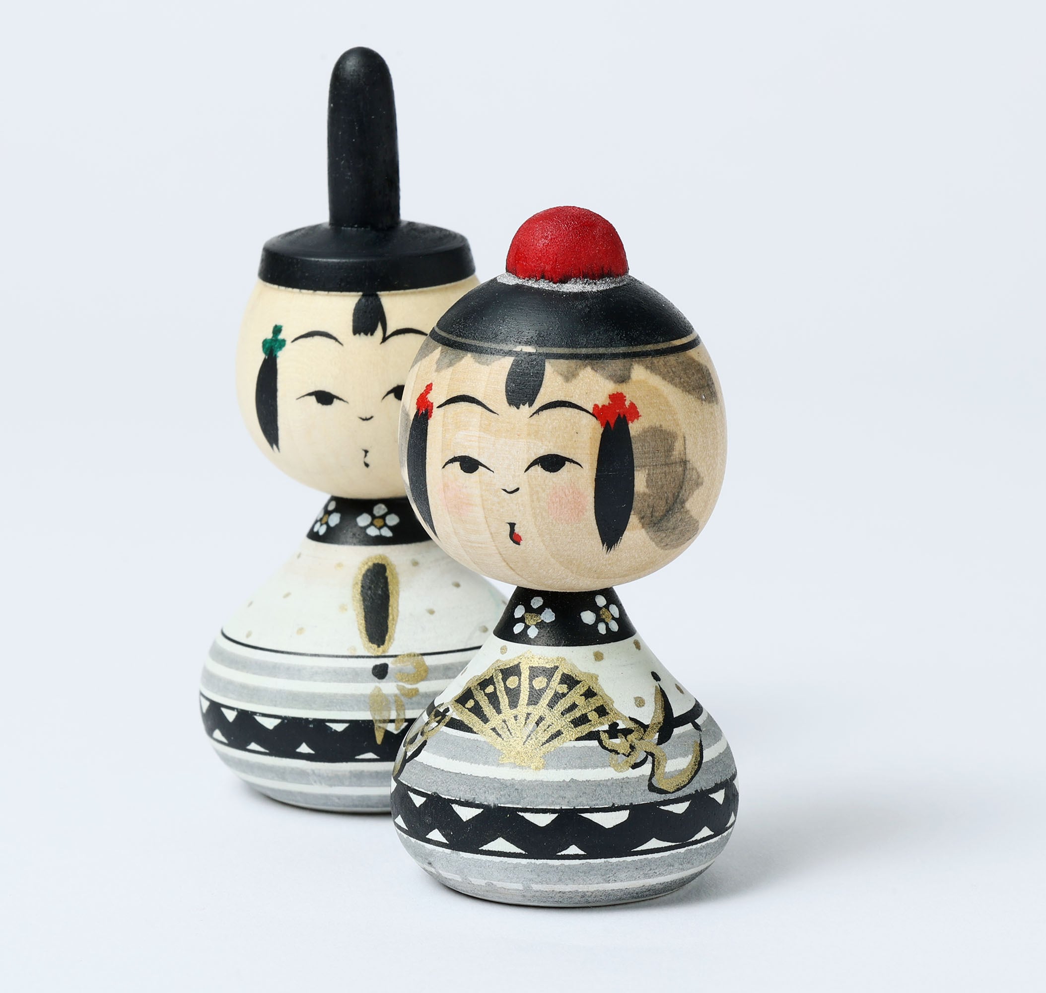 雛こけし-1】弥治郎系 池内潮音工人 8.5cm | Hina kokeshi doll-1, by