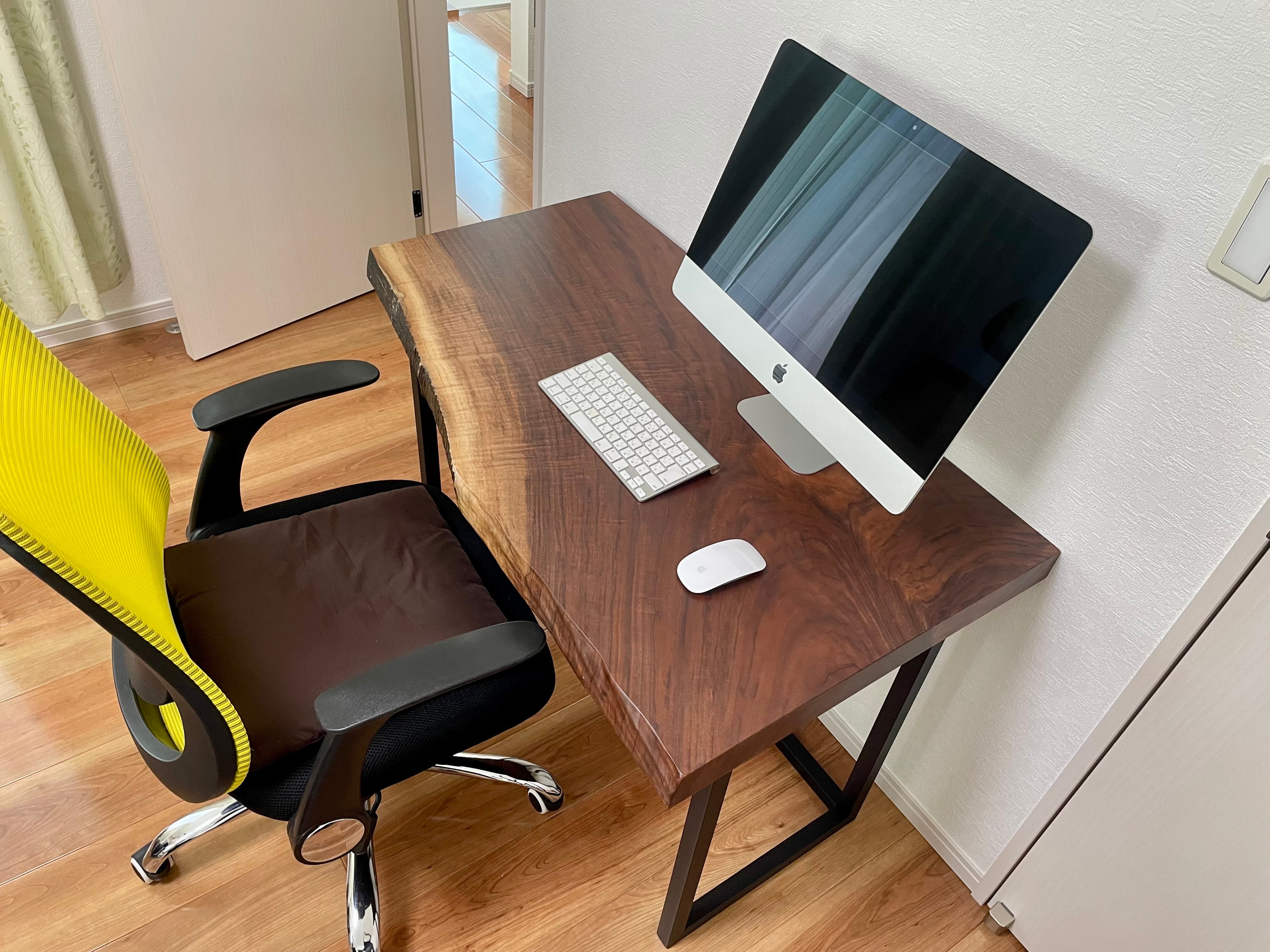 デスク(一枚板） イメージ | 千年家具 - 一枚板 テーブル専門店