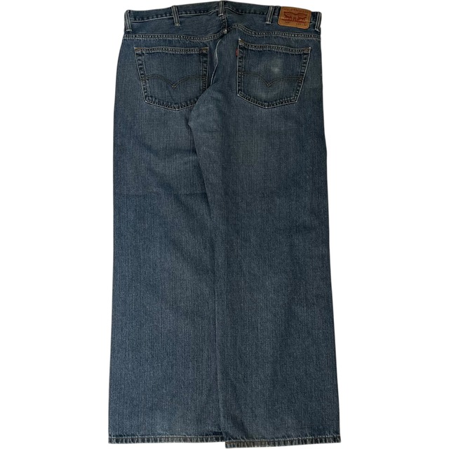 【W40×L32】Levi's569   デニムパンツ　革パッチ
