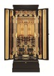 京型づくりの金仏壇 胴長20号（高さ170cm）お西向け｜KB-G-028