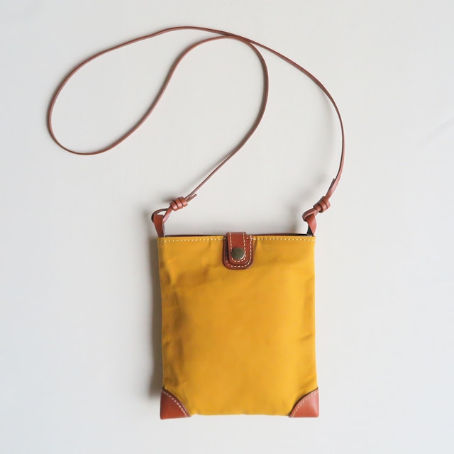 Paraffin canvas mini pochette MUSTARD