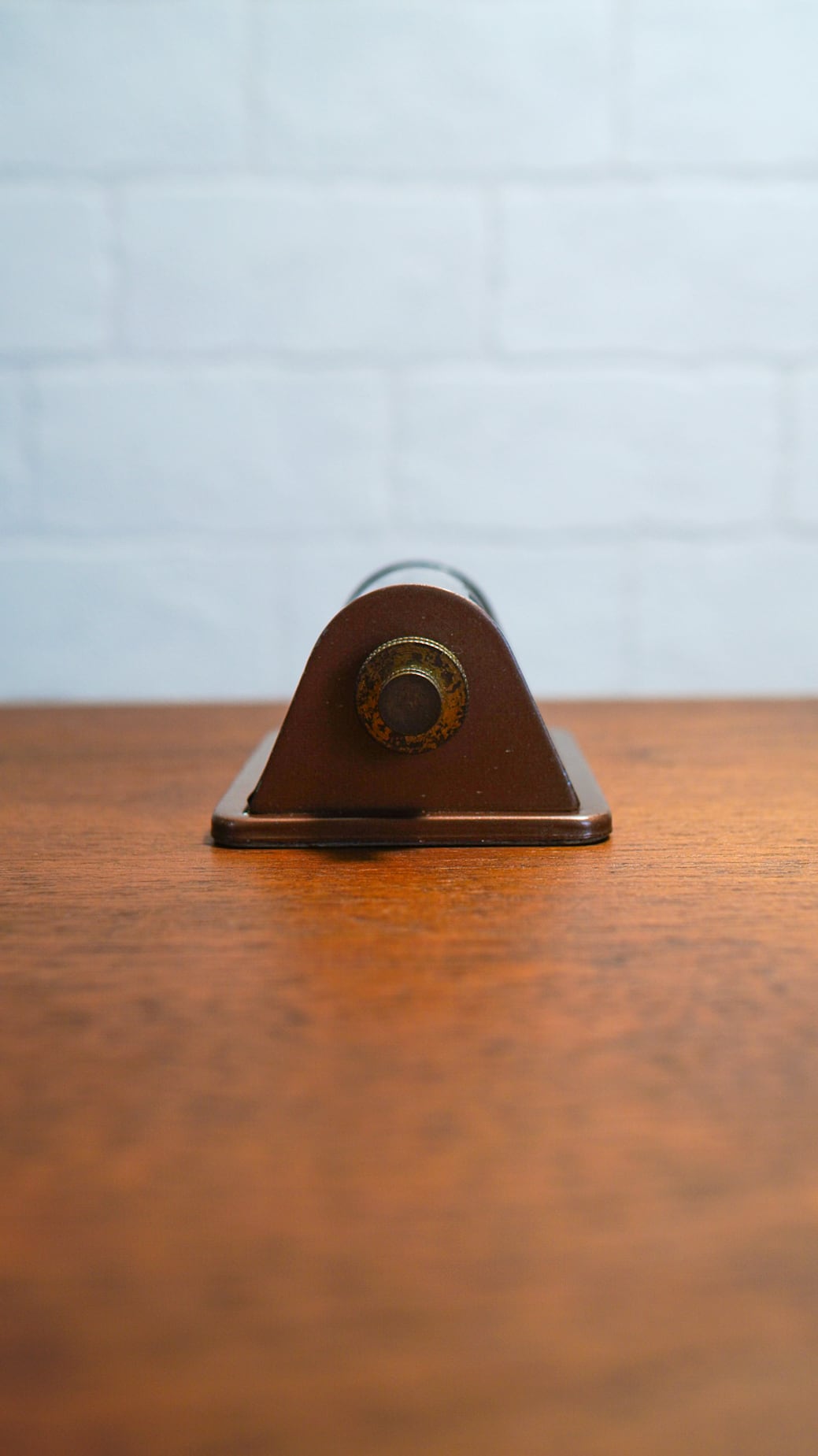 USAヴィンテージ デスクカレンダー 　真鍮製　パークシャーマン　アメリカ製 1940-1950s】PARK SHERMAN パークシャーマン 卓上カレンダー 円柱型