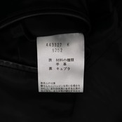 希少L / Paul Smith ポールスミス LONDON 本切羽 ラムレザー 3B テーラードジャケット サイズ L /羊革 レザージャケット /黒 ブラック メンズ