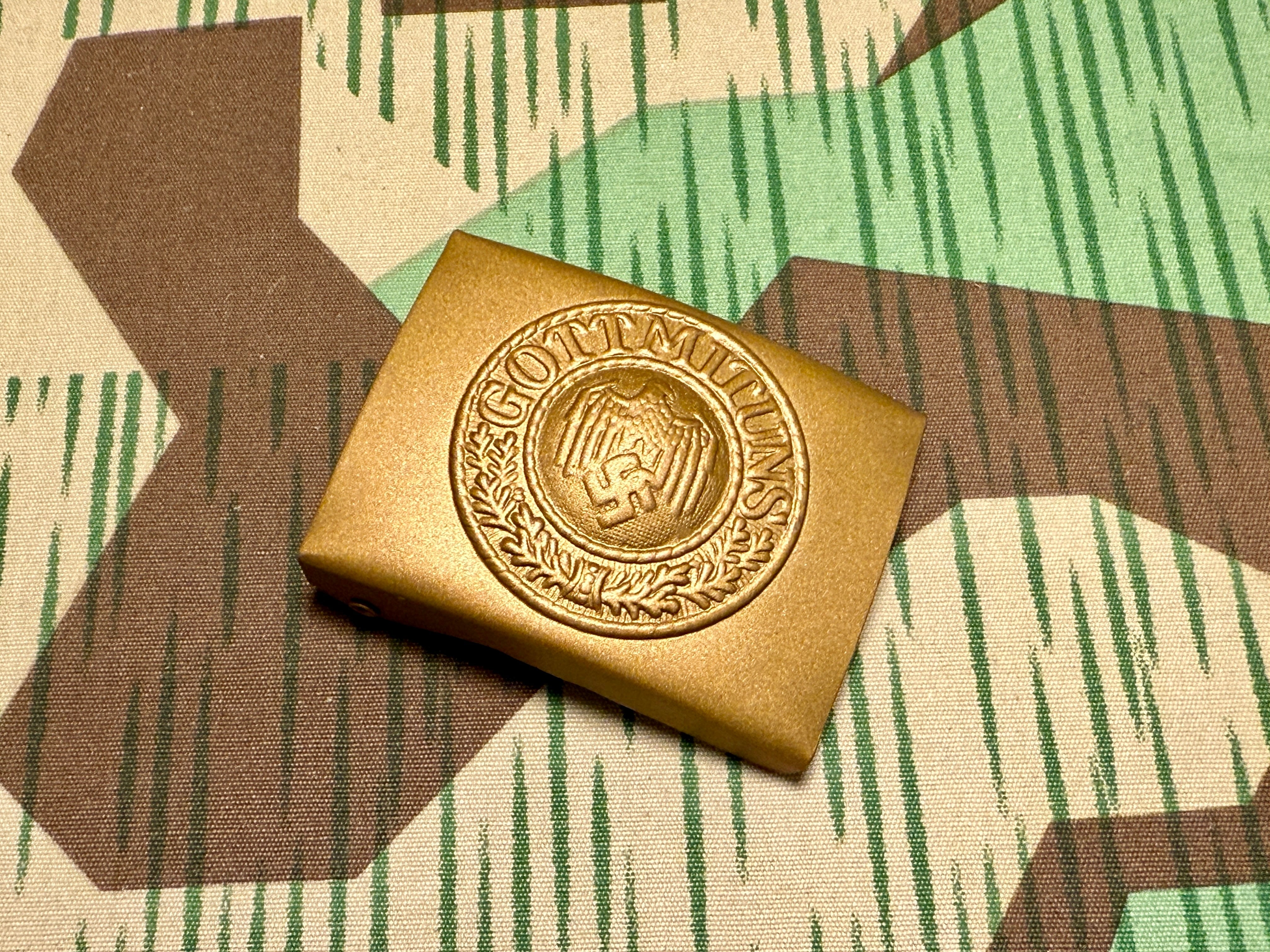 WWⅡ ドイツ軍 兵用バックル(スチールプレス)② | Eichenbaum