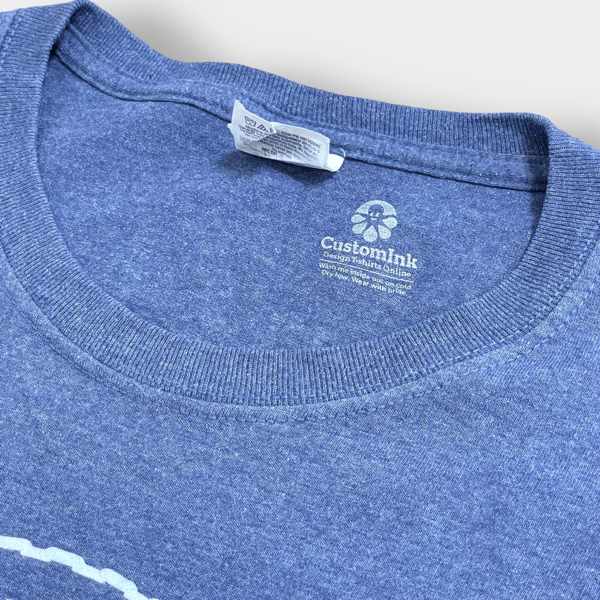 JERZEES】FATBIKE イベント系 プリント ロゴ Tシャツ バックプリント L Fat Tire Festival ファットバイク X-LARGE ビッグサイズ 半袖 ブルーグレー US古着 古着屋手ぶらがbest 古着GILDANバイクフェスアーチロゴバックプリントコットンTシャツブラックL