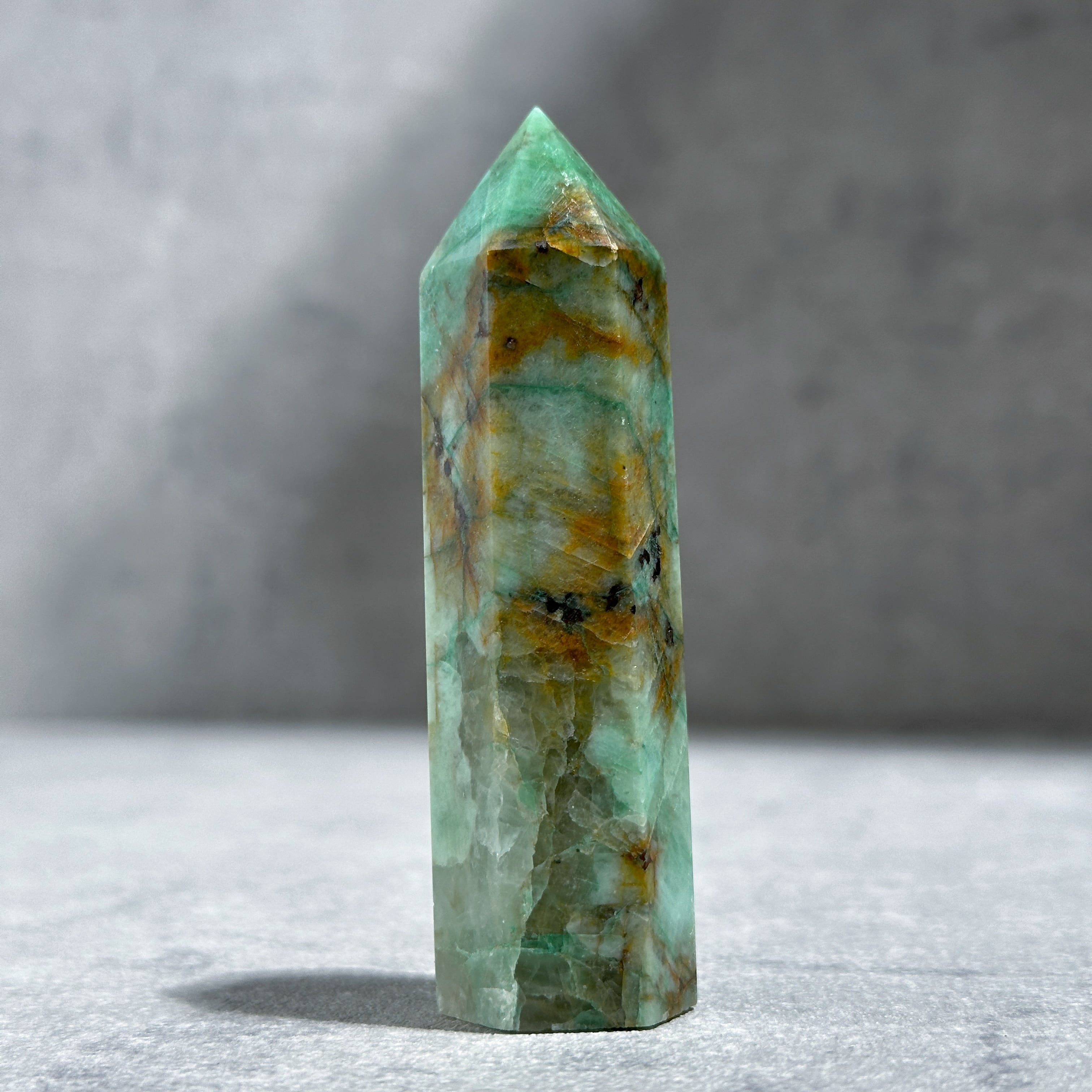 最終お値段❤️天然石 ミニミニポイントタワー フェニックスストーン タワー53◇ Phoenix Stone ◇天然石・鉱物