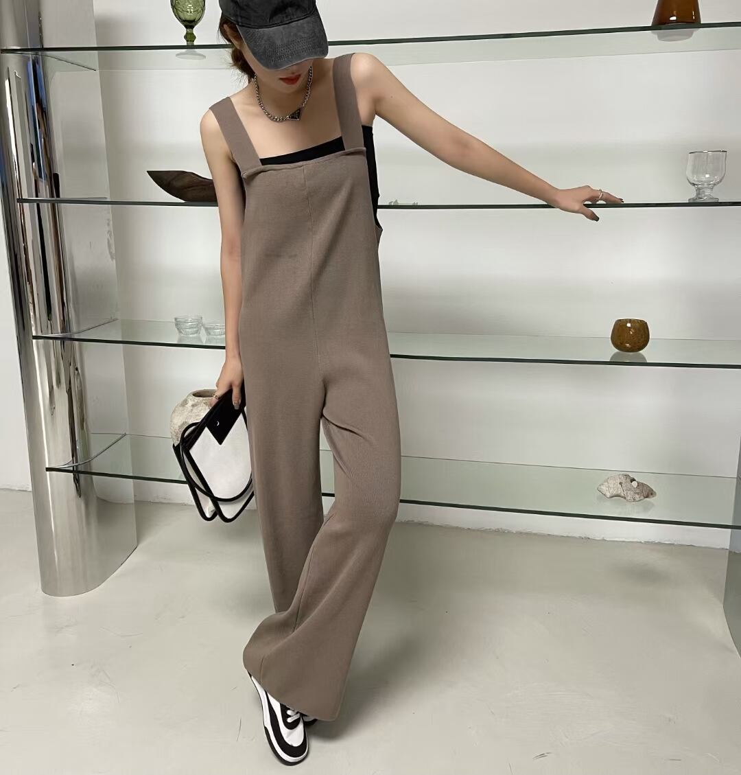 シンプルサロペット　AJ1050-1843