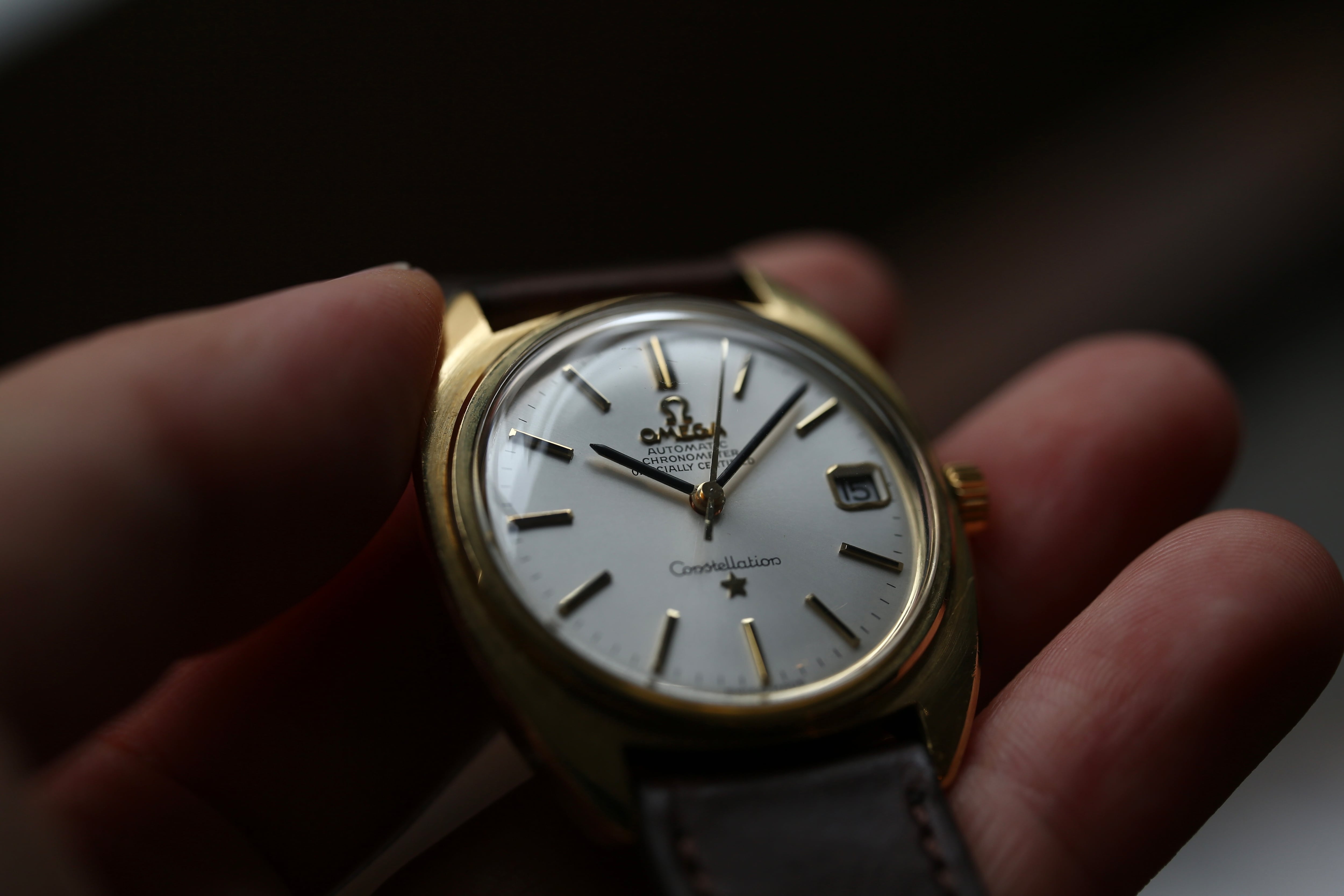 OMEGA Constellation 自動巻き 時計。 OMEGA】 1967年製 オメガ コンステレーション デイト ショート