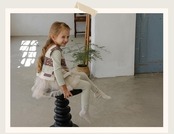 韓国子供服 / 26winter / puella FLO / オアレギンス / キッズ / 冬服 *90~140*