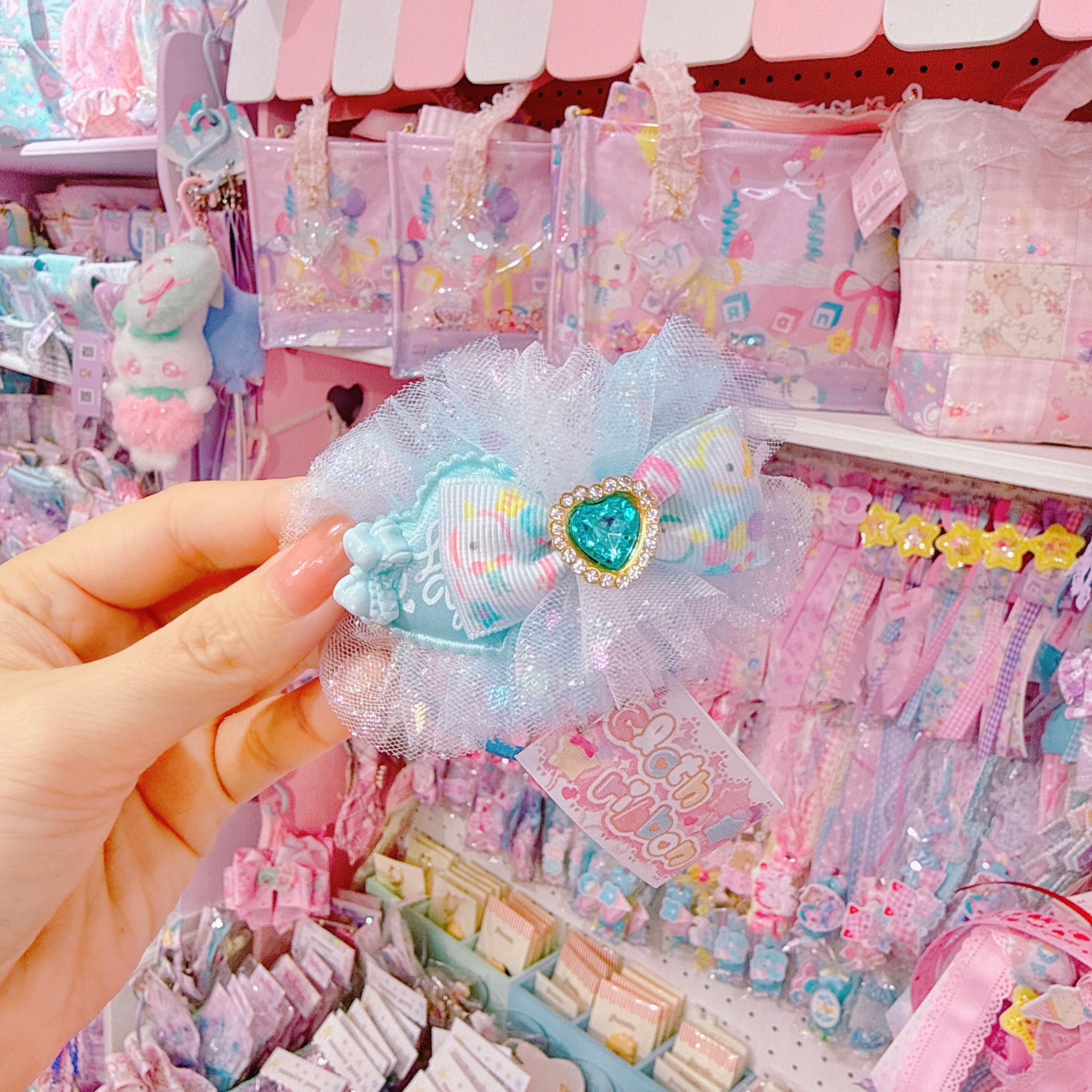 【C5】86-28チュールヘアゴム