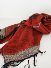 tamaki niime wool roots shawl SMALL 4