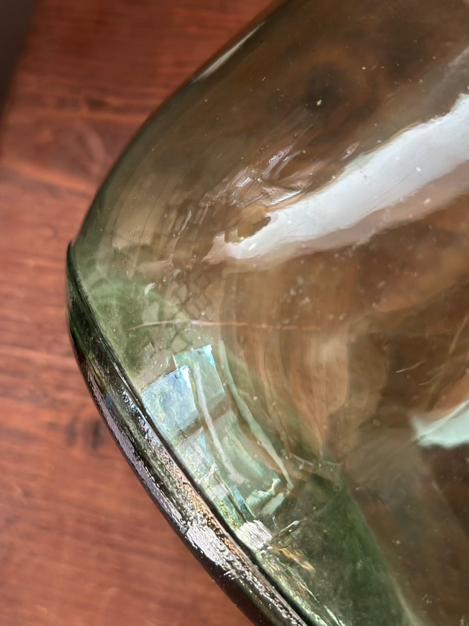 ハンドル付きガラスボトル デミジョンボトル ダミジャン | Brocante de