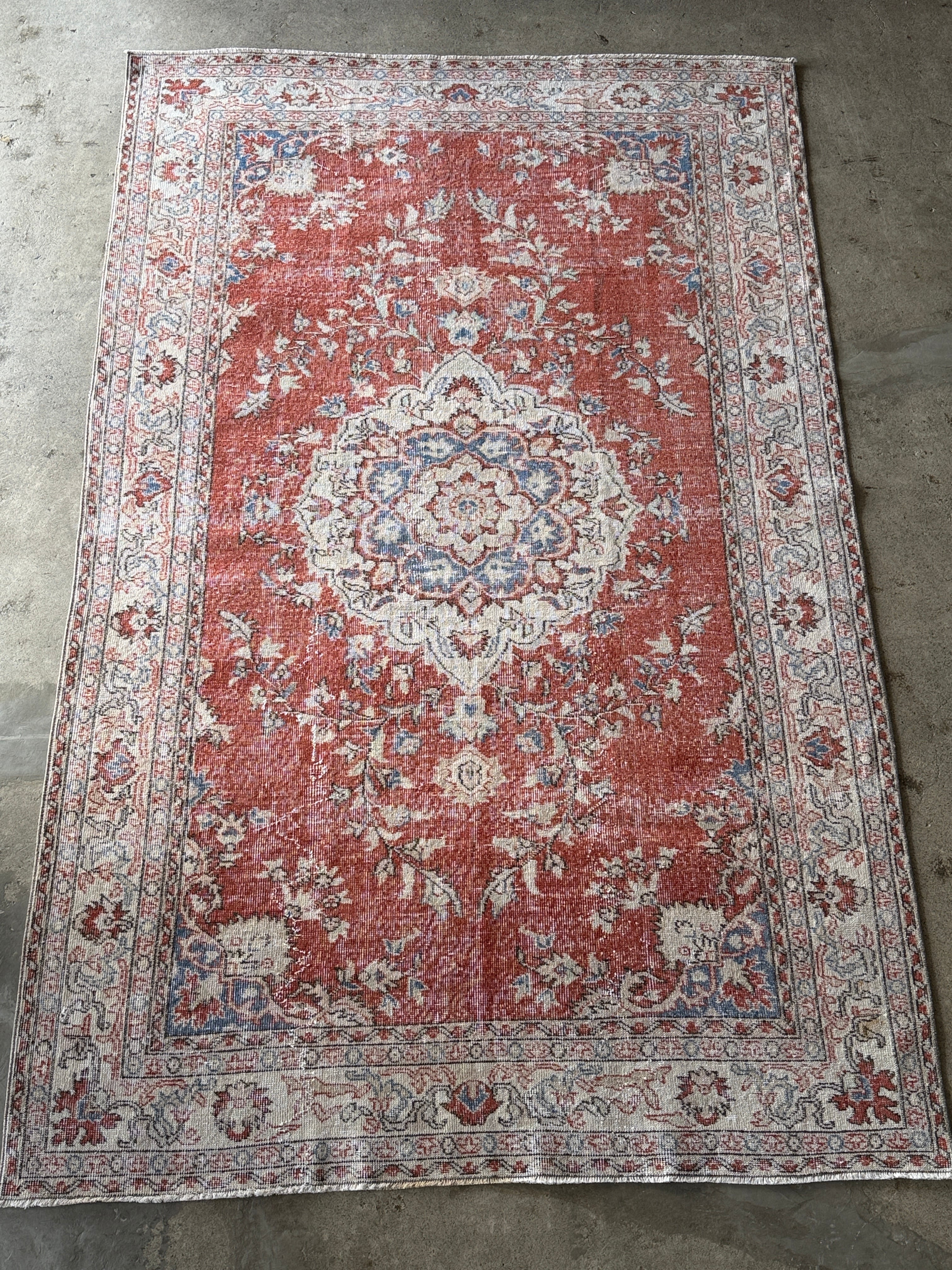 送料込み】vintageヴィンテージ トルコラグ イスパルタ絨毯 ナチュラル 送料込み】vintageヴィンテージ トルコラグ イスパルタ絨毯 ナチュラル
