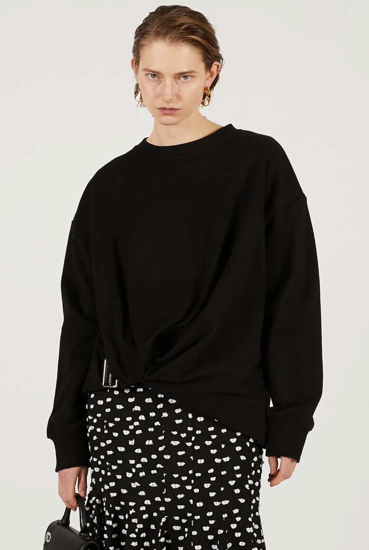 AMERI】MEDI GRADATION KASURI KNIT FLARE SKIRT（0226109510720