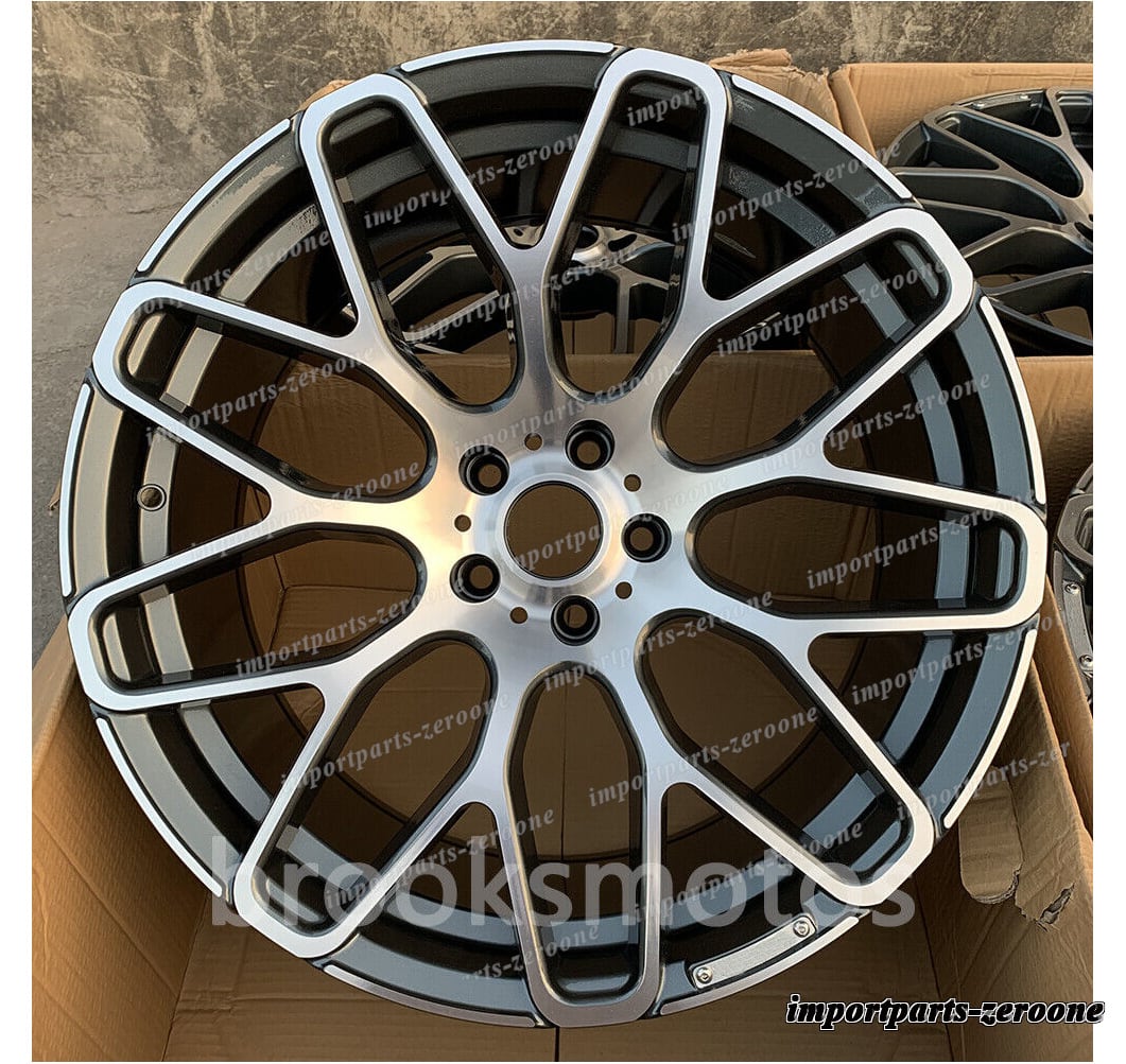 22インチ B スタイル ホイール アウディ Q5 sq5 Q7 22x9 4 個セット