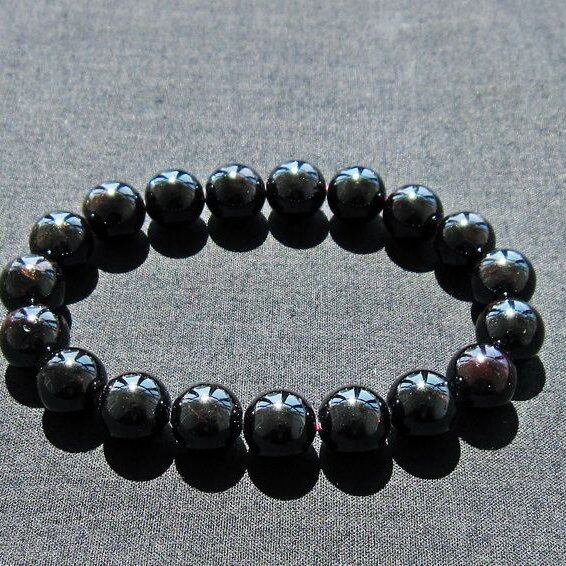 ガーネット ブレスレット 11mm 一点物 メール便可 [M便 1/10] 111-41422