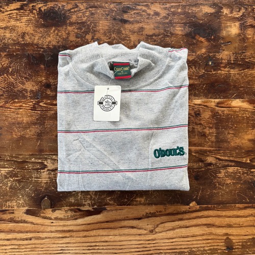 1990's "Odoul's" Striped L/S TEE/XL MADE IN USA