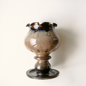 Pottery Frill Vase