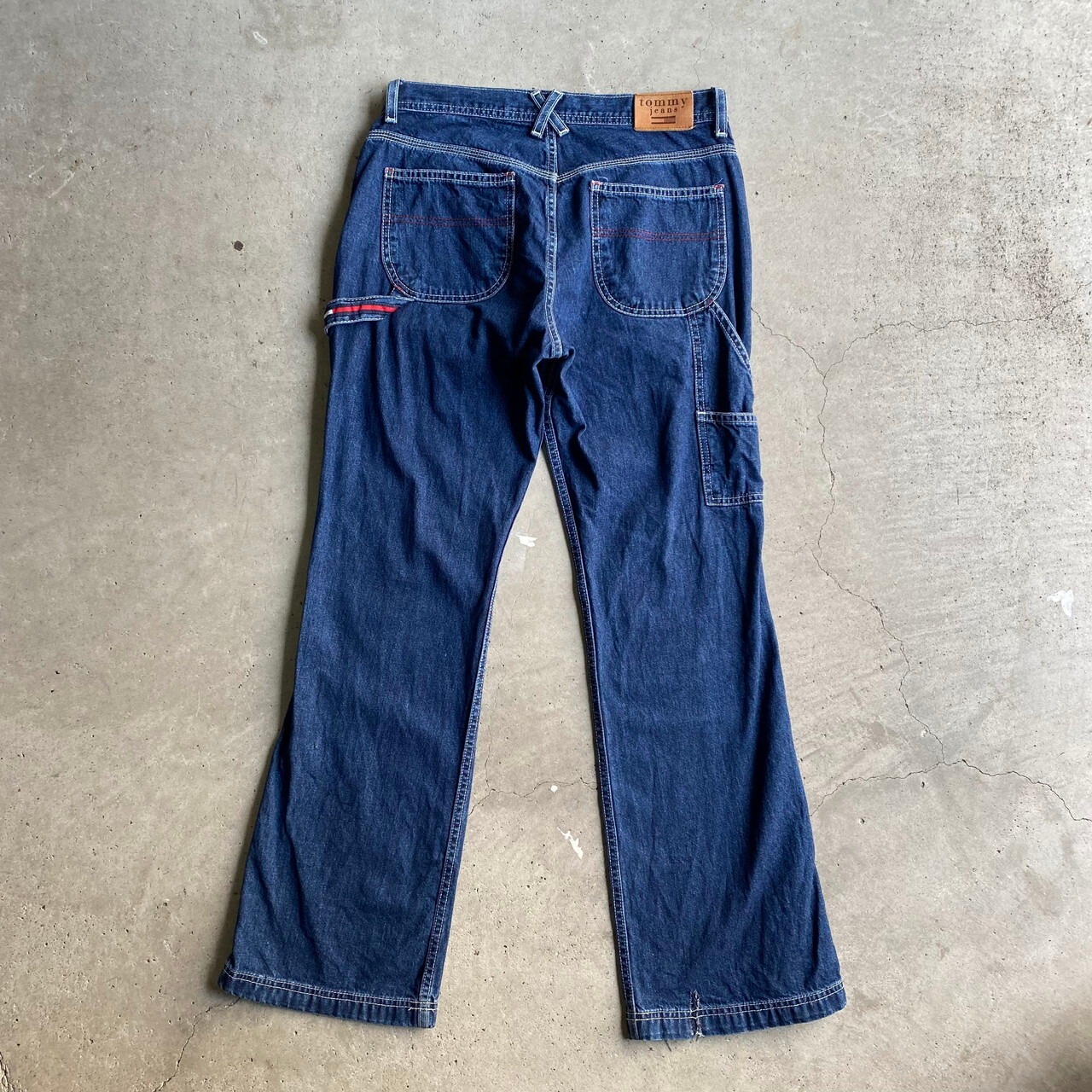 00年代 tommy Jeansトミーヒルフィガー ペインターパンツ デニムパンツ 
