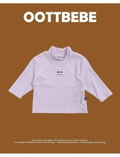 韓国子供服 / 26winter / oottbebe / ぷにぷにタートルネックT / ベビー&キッズ / 冬服 *XS~XL*