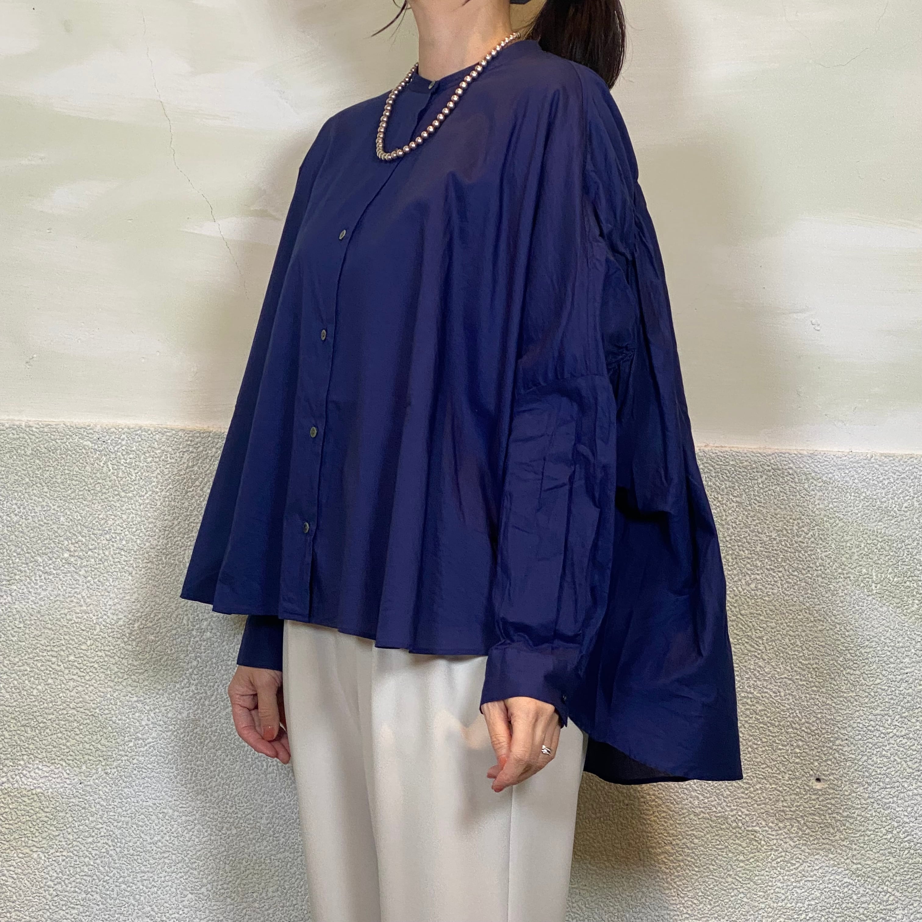 新色入荷】mizuiroind/バックギャザーワイドシャツ | 20ｰtwentyｰ