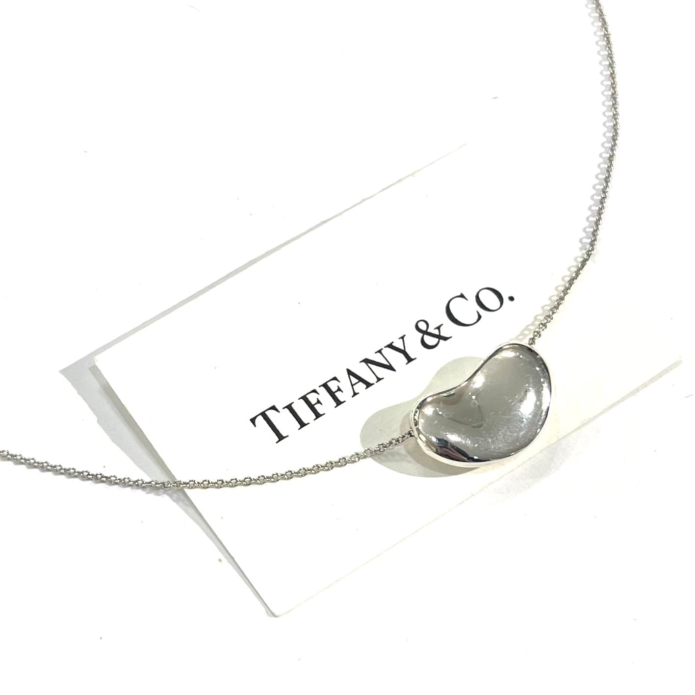 TIFFANY&CO.】3007 幸福ビーン ネックレス／Elsa Peretti／自然美と