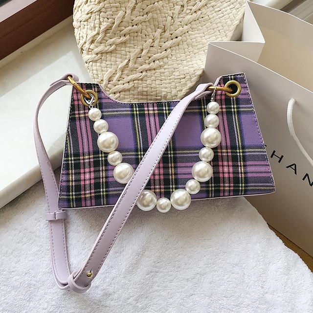 小さなバッグ女性バッグ2020夏の新しい波インワイルドパールショルダーメッセンジャーバッグネット赤ポータブル脇バッグ Tiancai_Wing_Bag7315317