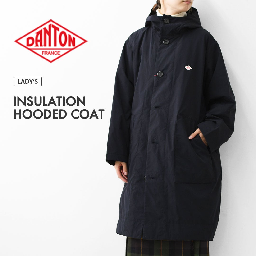 DANTON [ダントン] W INSULATION HOODED COAT [DT-A0526PNT