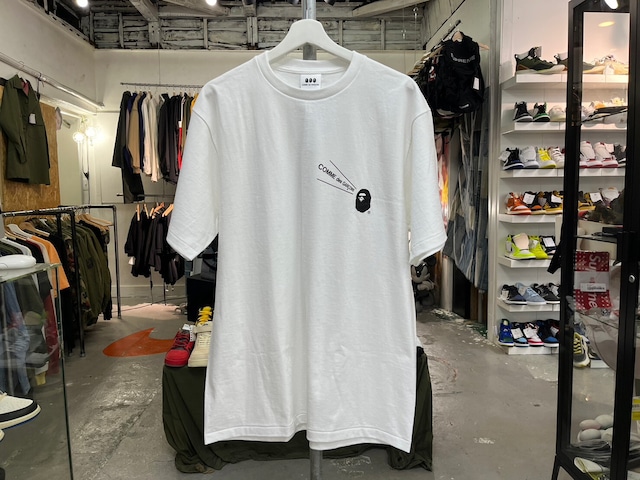 A BATHING APE × COMME des GARCONS OSAKA LIMITED TEE WHITE XL 55427